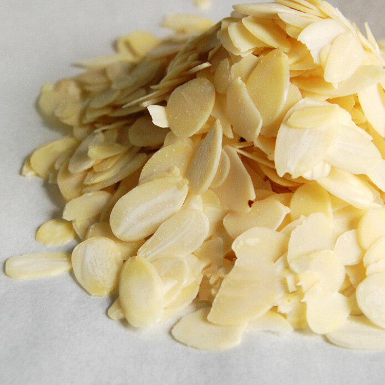 烘焙原料扁桃仁片去皮生杏仁片饼干牛轧糖马卡龙原料散装 100g