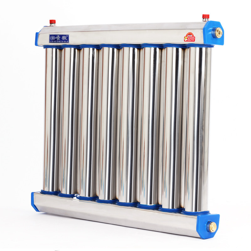 新型304不锈钢换热器散热器家用暖气片家用交热器卫浴采暖壁挂式