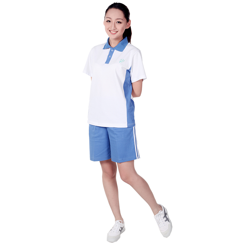 深圳校服中学生短裤上衣男女夏装初中生高中生运动服校服