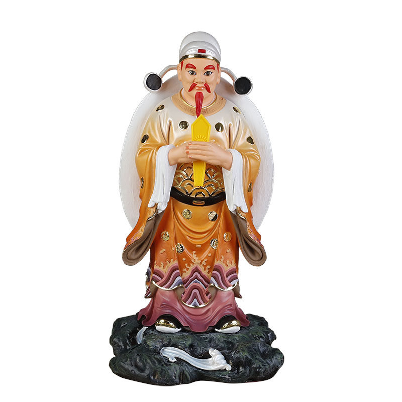 神像龟仙寿星灵龟仙人龟丞相树脂彩绘供奉祝寿摆件