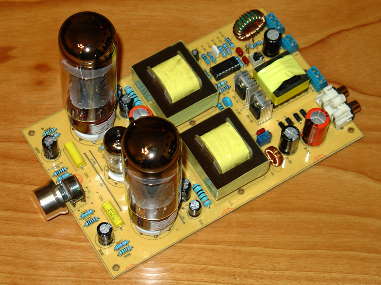 直流12v供电6n212ax7el346p3p6p13p车载电子管胆机电子管