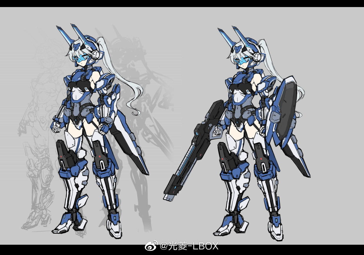 先行预定 luminous box 光菱 模型 硬核机甲 mfx-02t 雷暴 机娘