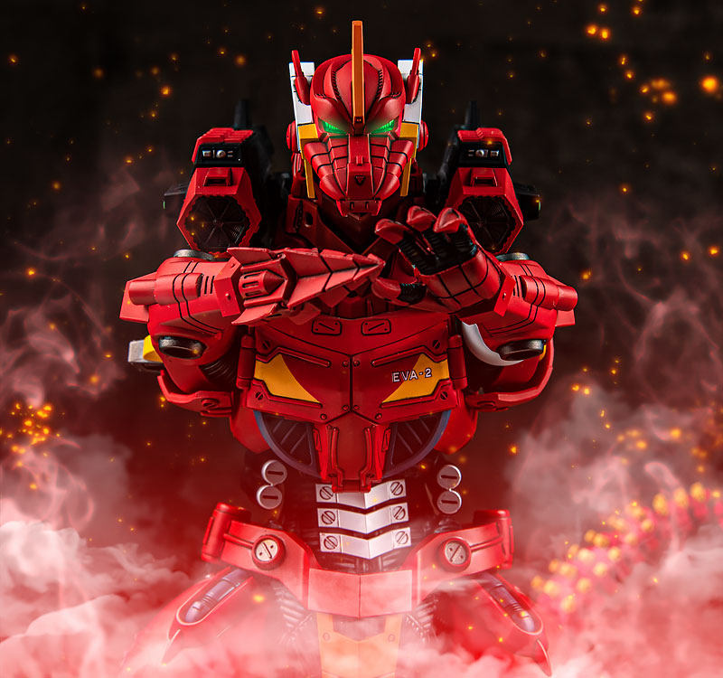 预定青岛三式机机械哥斯拉eva新世纪福音战士2号国创机甲