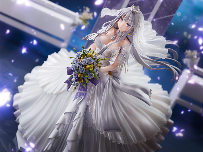 预定knead碧蓝航线企业誓约的星光花嫁婚纱ver手办