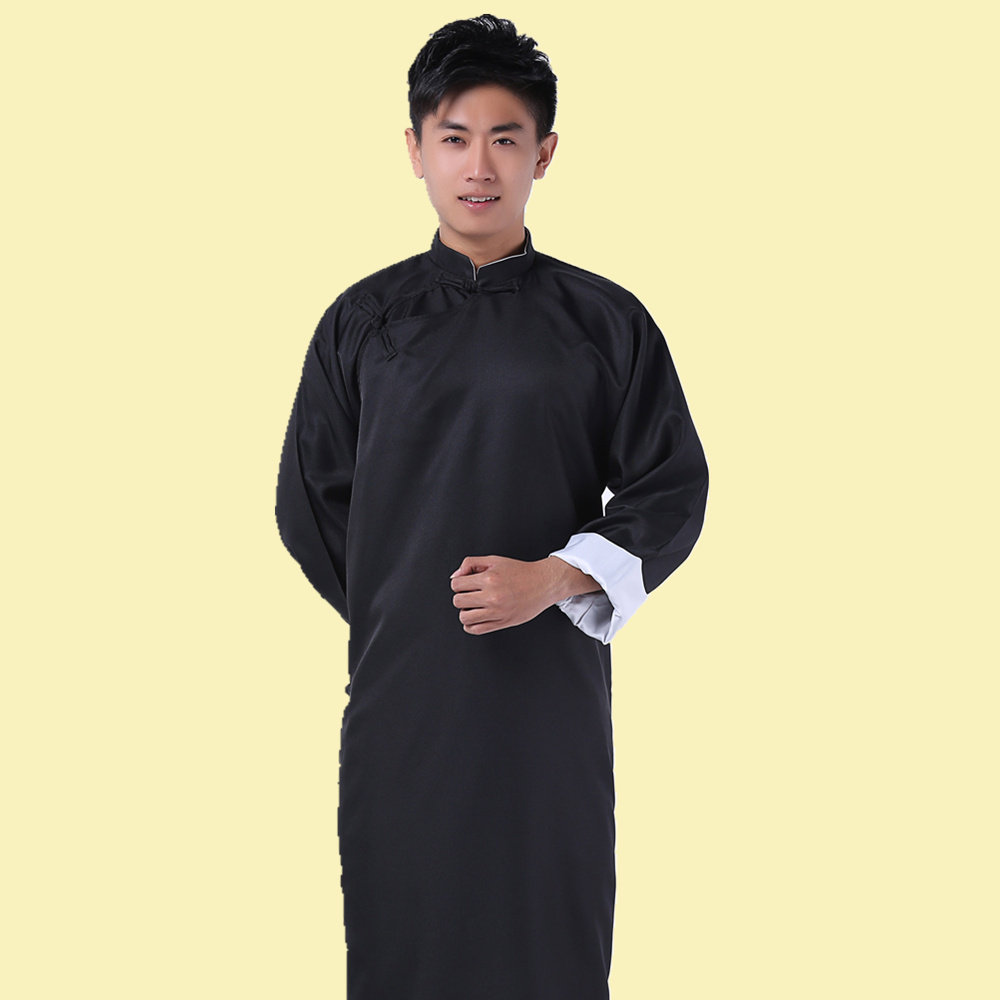 怀旧20-30-40年代民国服装长衫教书长袍马褂相声快板民族服装