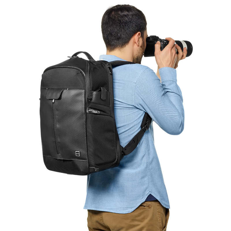 捷信防盗轻便大容量背包摄影师专业摄影专业通勤佳能数码相机包