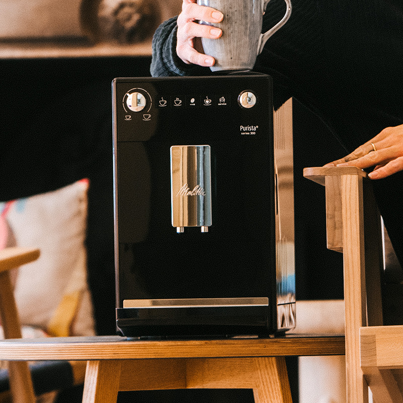 新品melitta美乐家f23意式家用全自动泵压浓缩现磨咖啡机