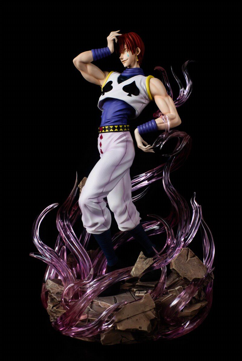 爱漫手办hunterfan全职猎人三美系列第二西索雕像手办