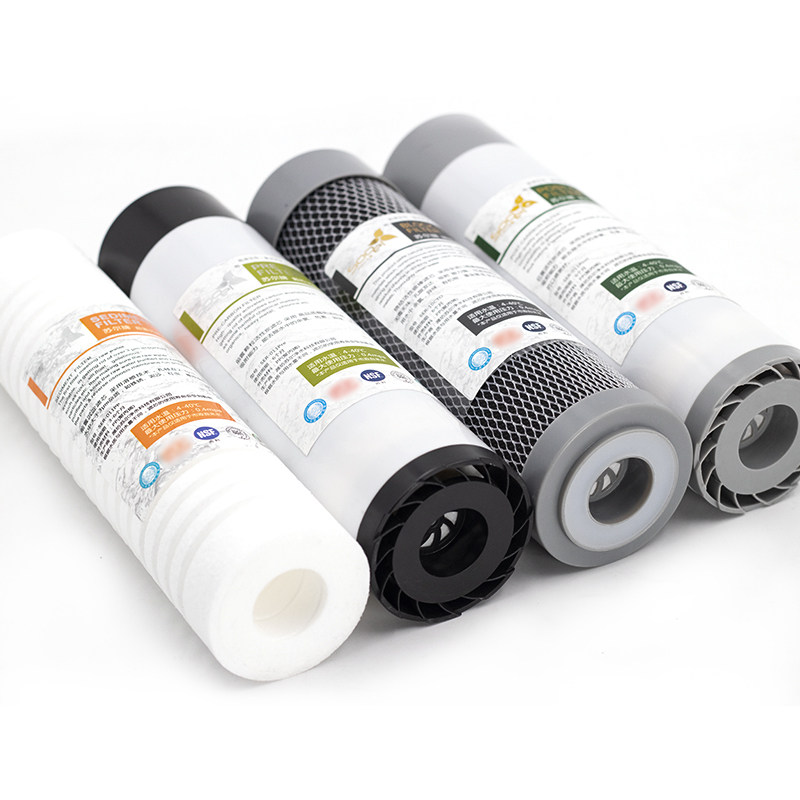 滤芯苏尔10英寸平口通用pp烧结压缩颗粒活性炭净水器