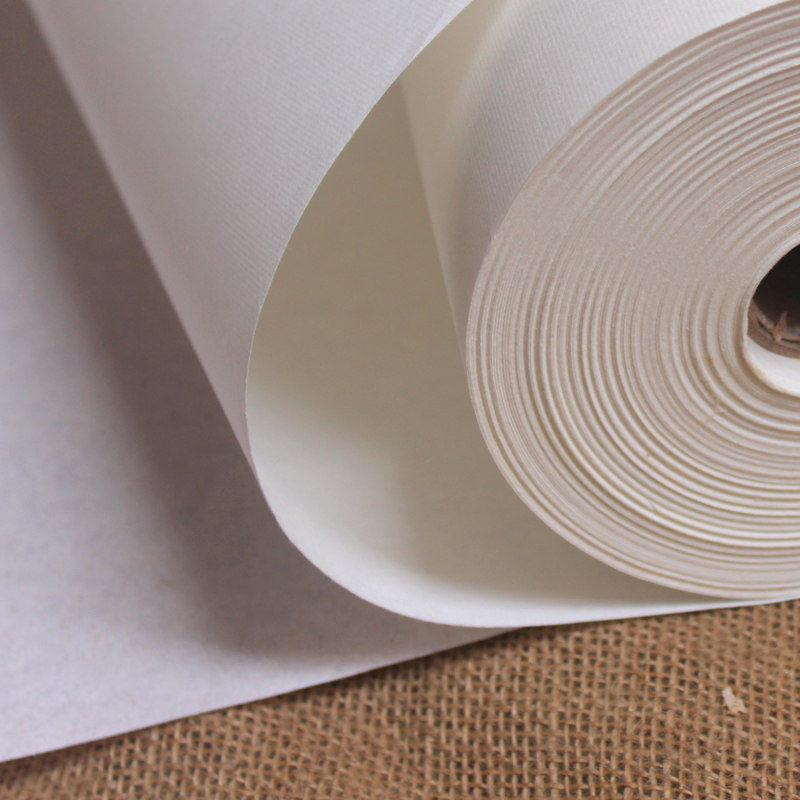 长卷宣纸云母熟宣工笔画小楷创作70cm100米宣纸