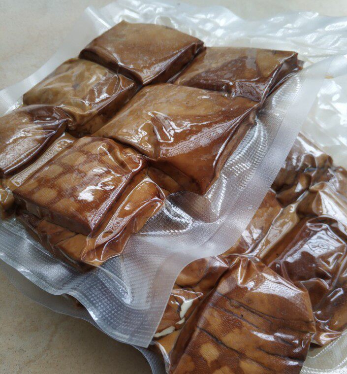 香干湖北荆州沙市新鲜豆腐干500g现做现发真空豆腐干