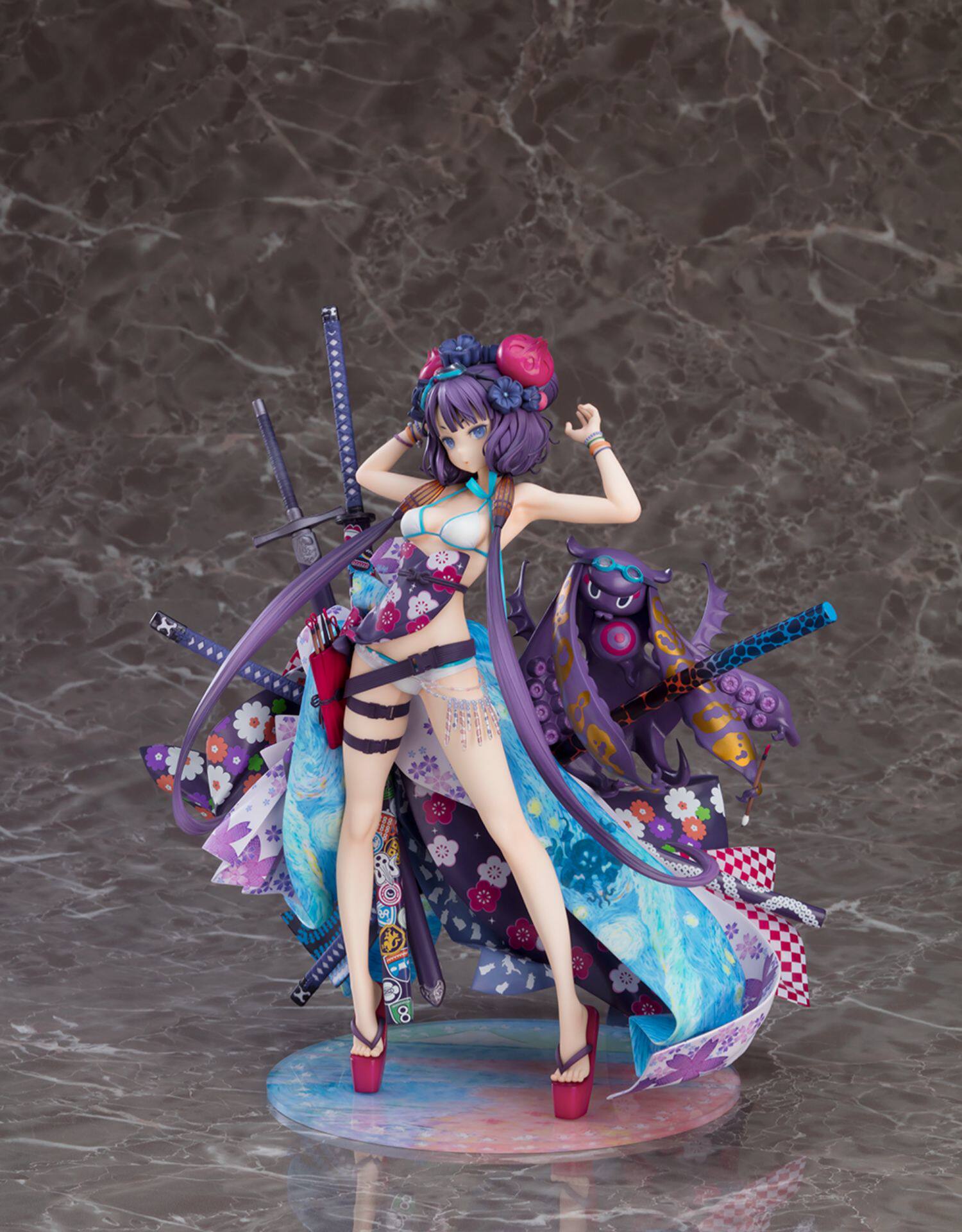 猫屋gscfgo葛饰北斋泳装英灵灵剑水北手办手办