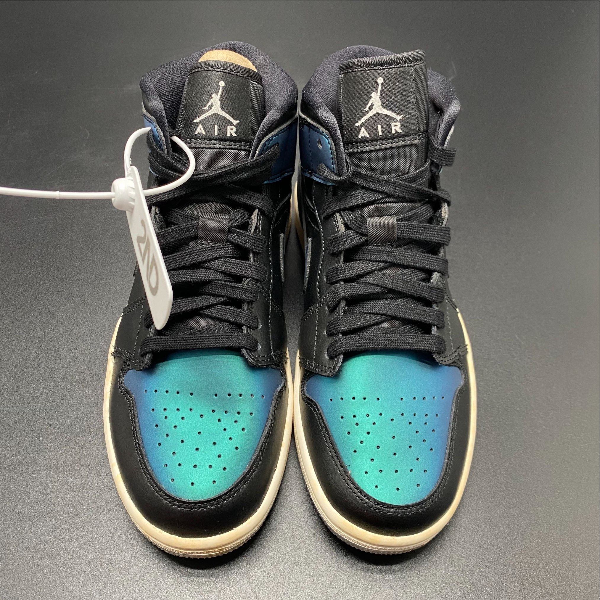 38码airjordanmid绿松松石变色龙女款篮球球鞋篮球鞋