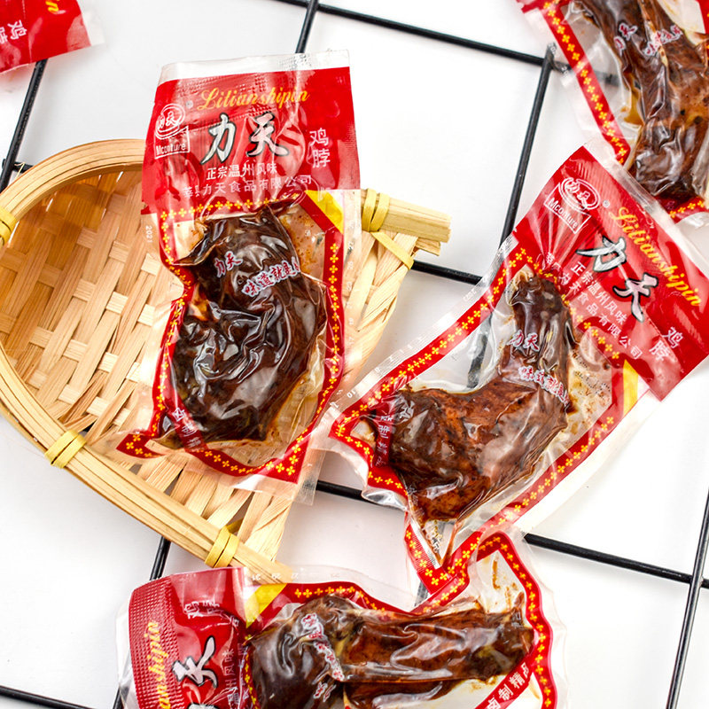 脖子零食卤味乡巴佬18g小鸡脖乡吧佬鸡肉鸡肉零食