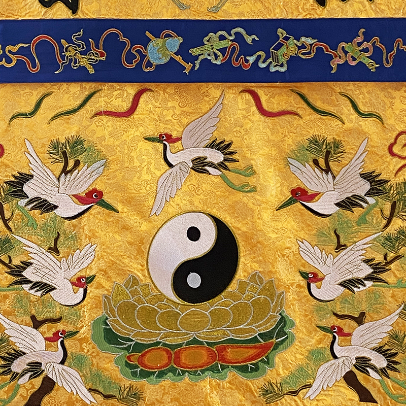 道教用品定制道家道观装饰道法自然刺绣绣品道教工艺品