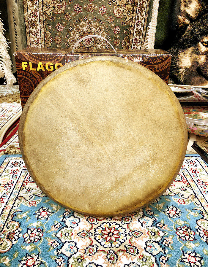 新疆民族维吾尔族工艺30cm手鼓舞台表演乐器牛皮其它民族乐器