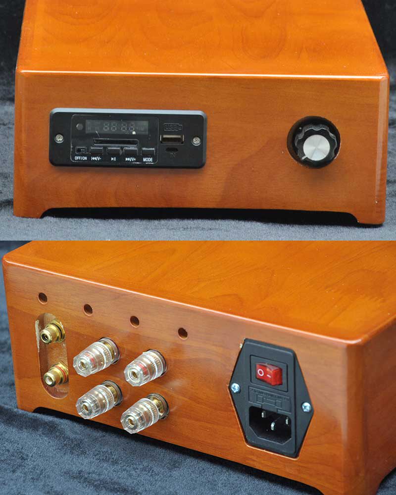 diy家用sd蓝牙箱带书架胆机发烧电子管音响hifi音箱