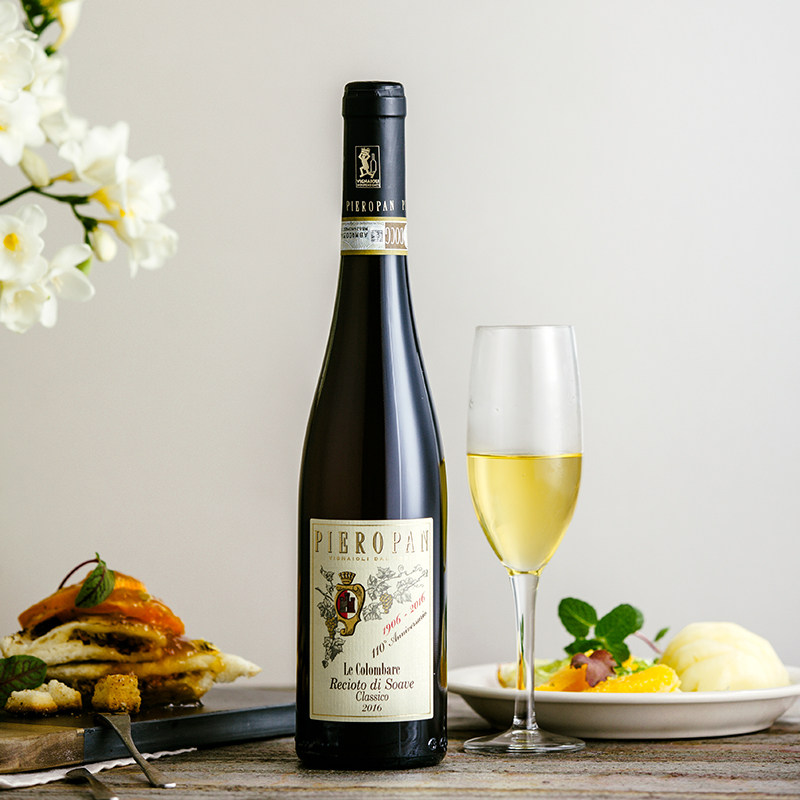 风干稀有soave教父名家皮耶罗潘古典古典阿维白葡萄酒甜型葡萄酒含