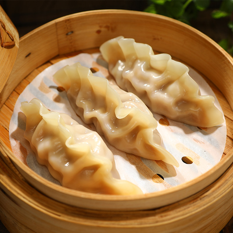 bibigo速冻水饺蒸饺韩国煎饺泡菜韩式14枚品阁水饺