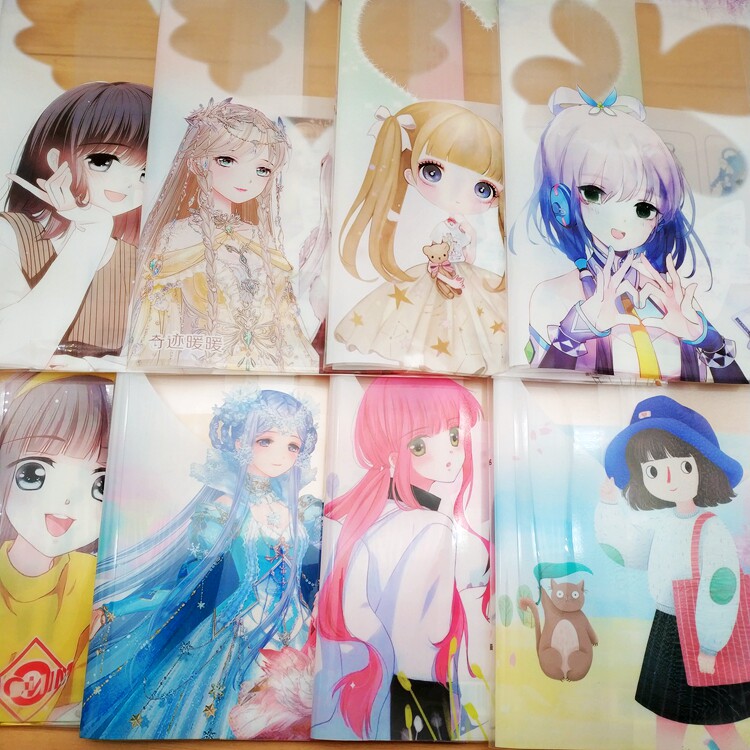 卡通书套小学生可爱动漫自粘书皮一年级男女女孩书皮