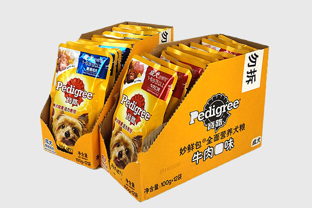 Pedigree Adult wonderful fresh package 100g * 24 bag dog snacks fresh beef liver wet food chicken dog food bags Post 24 Pedigree Adult wonderful fresh package 100g * 24 bag dog snacks fresh beef liver wet food chicken dog food bags Post 24