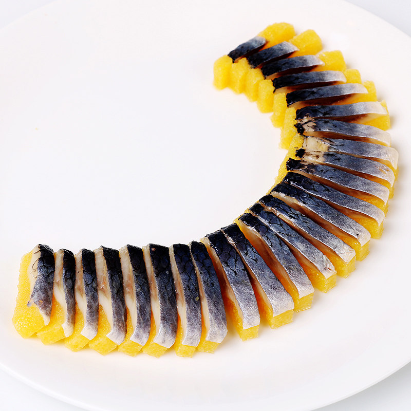 鲮鱼籽刺720g6条红黄希鲮鱼刺即食寿司料理其它