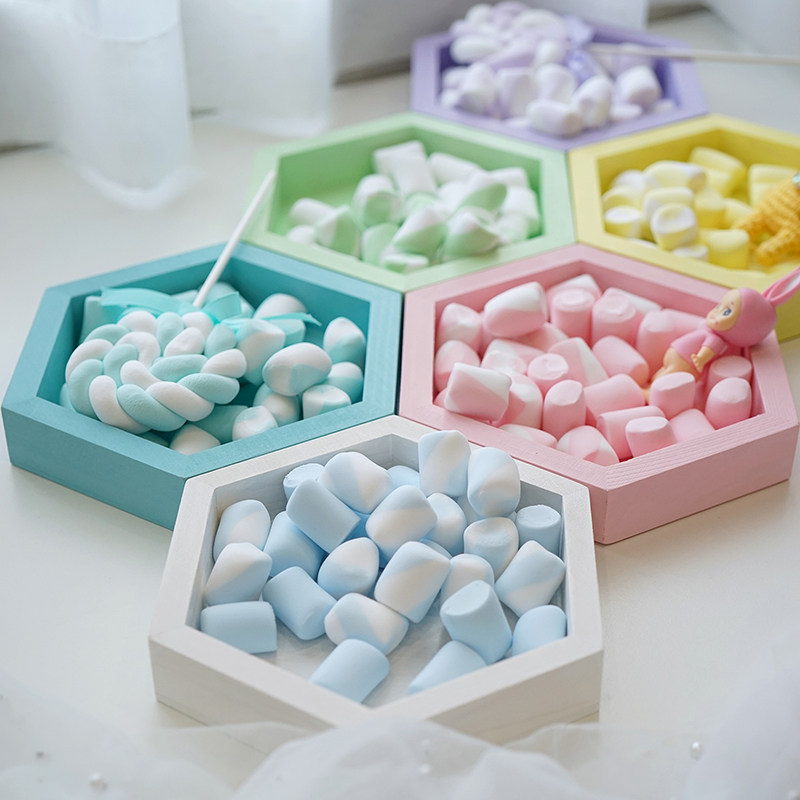 仿真棉花糖 可爱摄影背景道具 仿真糖果 永生花配件 早教玩具