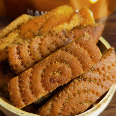 买买侠烤馕片128g3袋香辣孜然馕饼锅巴炸馕块正宗手工囊小零食传统