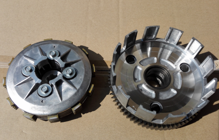 适用于轻骑铃木骏驰gt125x离合器总成小鼓大鼓小古摩托车离合器