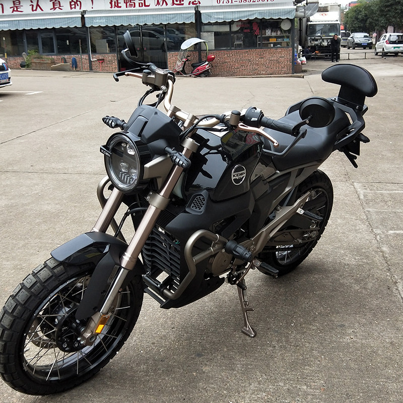 靠背启典kd150g1个性柔软改装150g1靠垫护腰配件摩托车坐垫