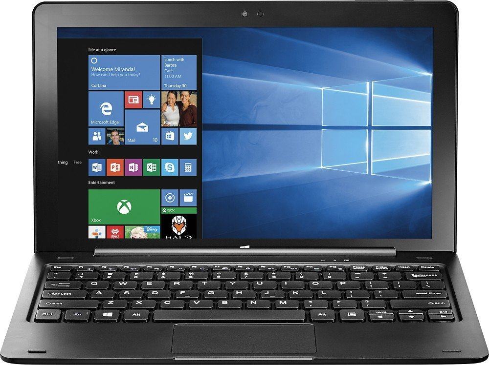 insignia影雅11.6英寸windows二合一平板电脑win10四核笔记本平板电脑