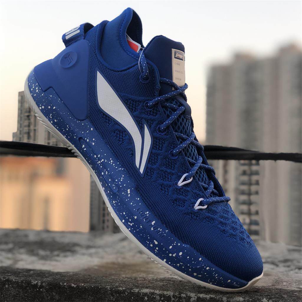 李宁新款驭帅13代低帮云减震专业比赛男子篮球鞋abap095-1-2-3-8