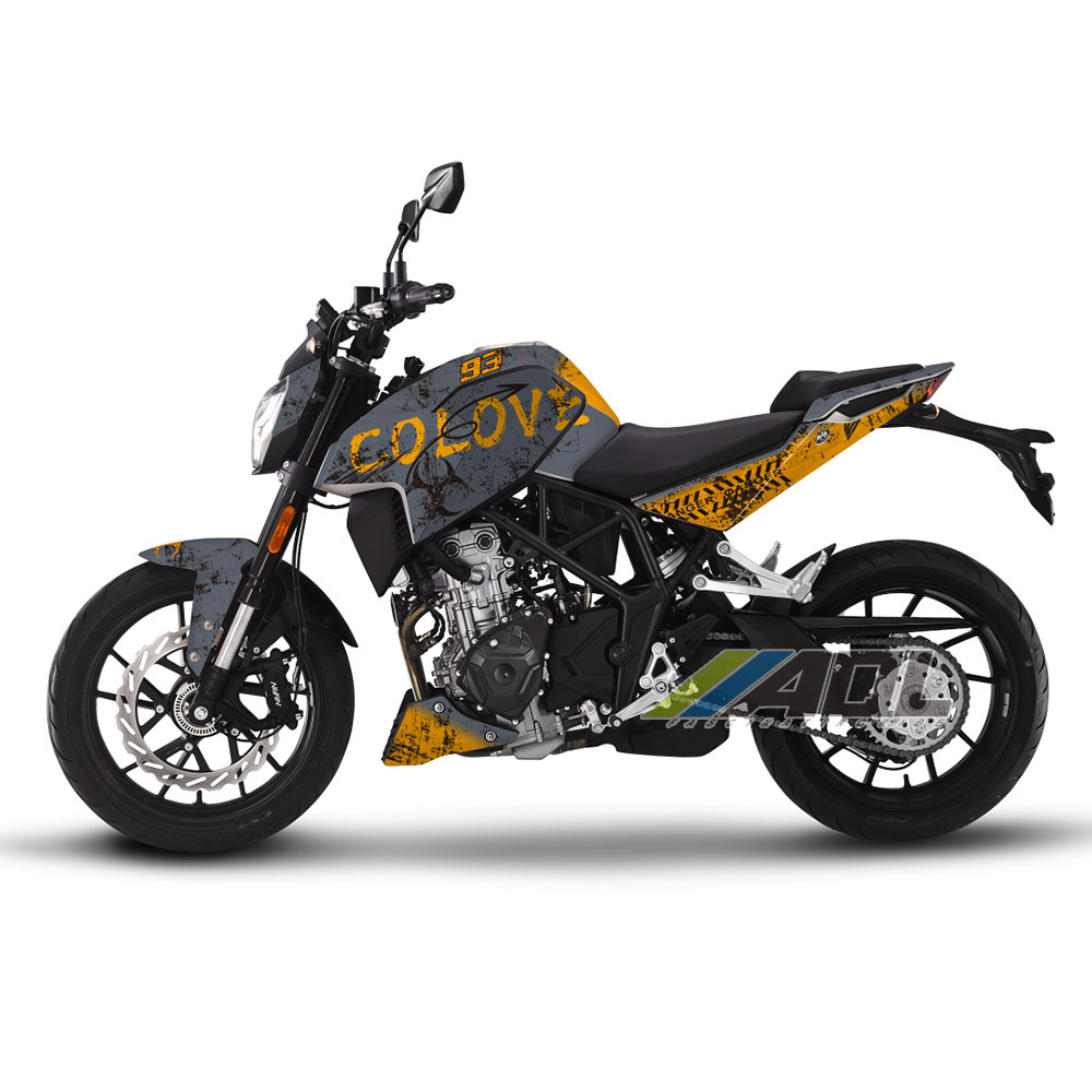 凯越321r改装贴纸车身贴全车保护保护贴贴膜贴花贴纸