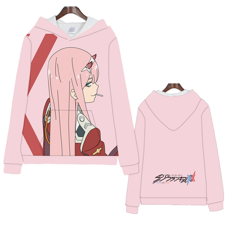 darlinginthefranxx卫衣国家队动漫周边衣服连帽外套卫衣