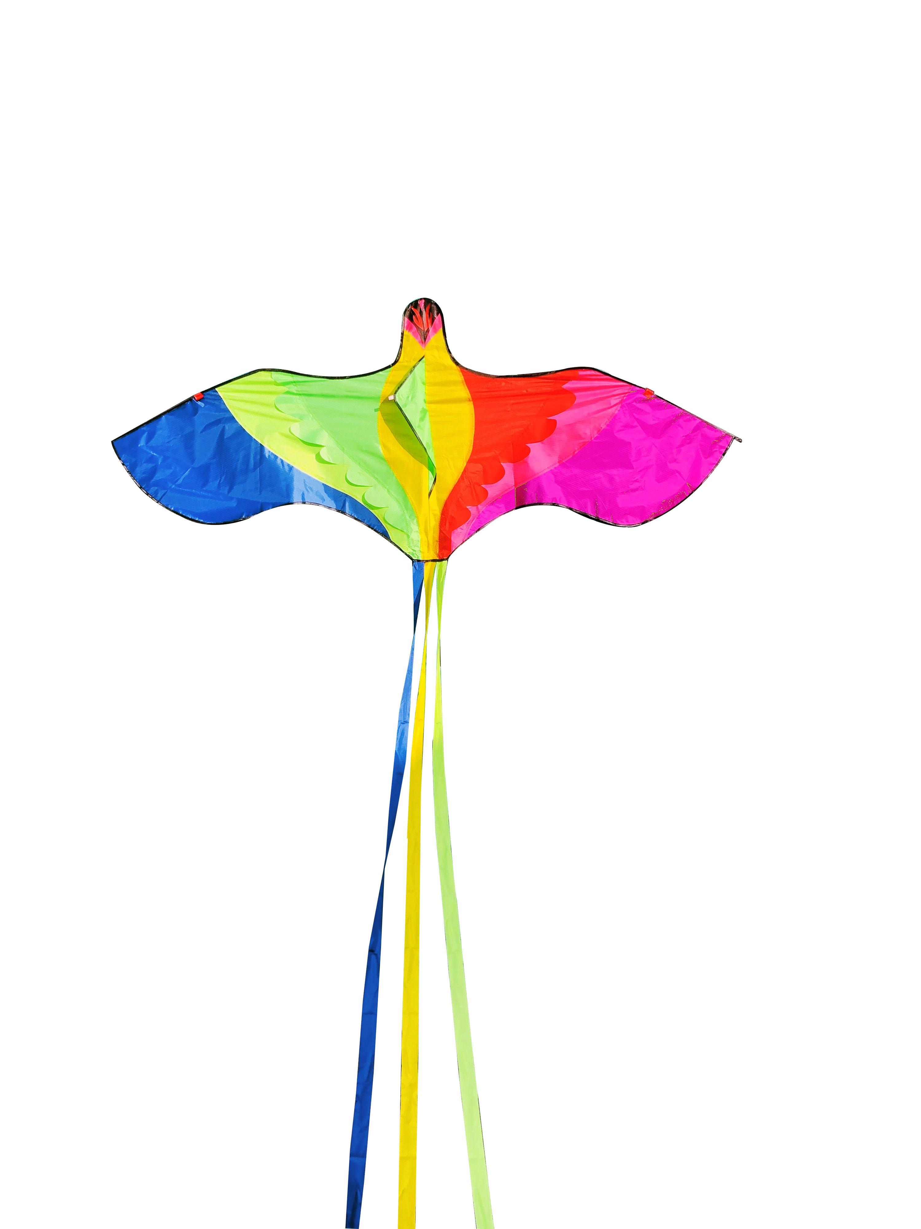 风筝儿童微风易飞凤凰风筝新款大型成人卡通长尾潍坊风筝线轮套装