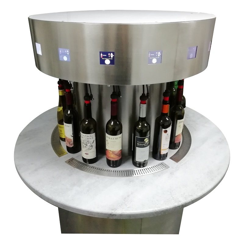 品久科技16支葡萄酒酒机红酒杯机氩气保鲜出酒不锈钢调酒器