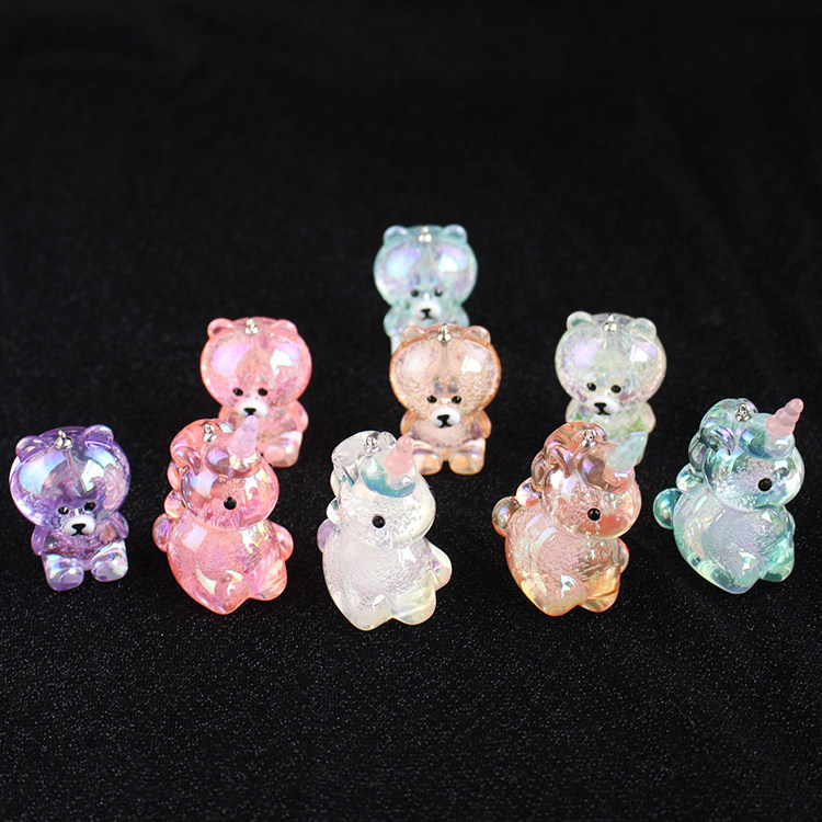 烘焙蛋糕装饰网红爆款个性创意气泡熊情景情景节日装扮用品