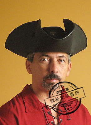 代购中世纪文艺复兴时期scalarp三角海盗船长大帽子帽子