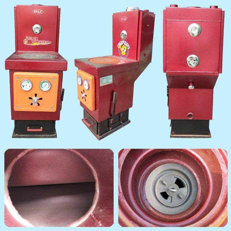 暖气巧淘燃煤采暖炉煤块烧柴家用取暖暖炉节能取暖炉