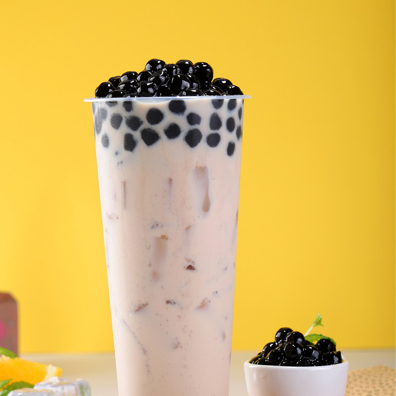 西蒙爸爸快煮经典黑珍珠百搭粉圆原味波霸奶茶珍珠奶茶粉