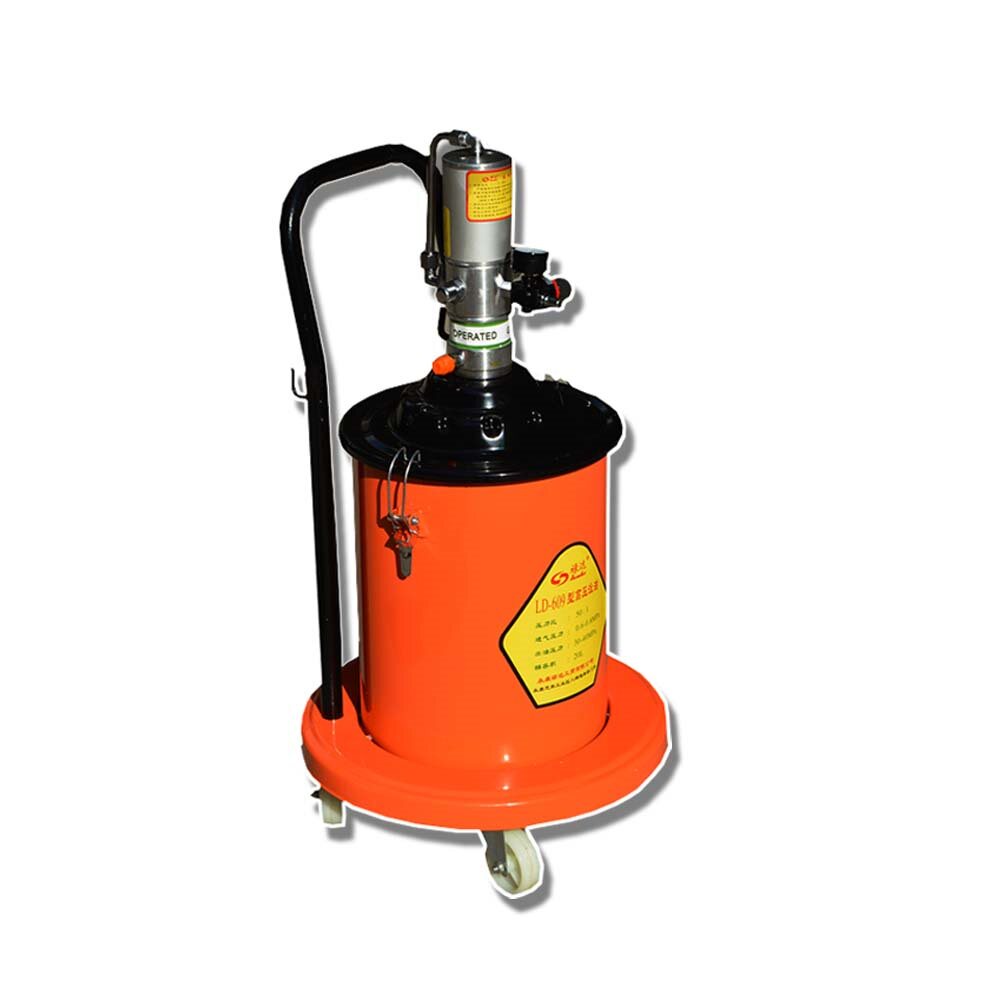禄达40升桶ld6010高压气动黄油机气压加注机工业风动润滑设备及工具