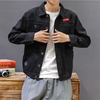 Workwear camouflage jacket ຜູ້ຊາຍ summer ບາງ pilot sports coat autumn functional style baseball uniform denim clothes trend