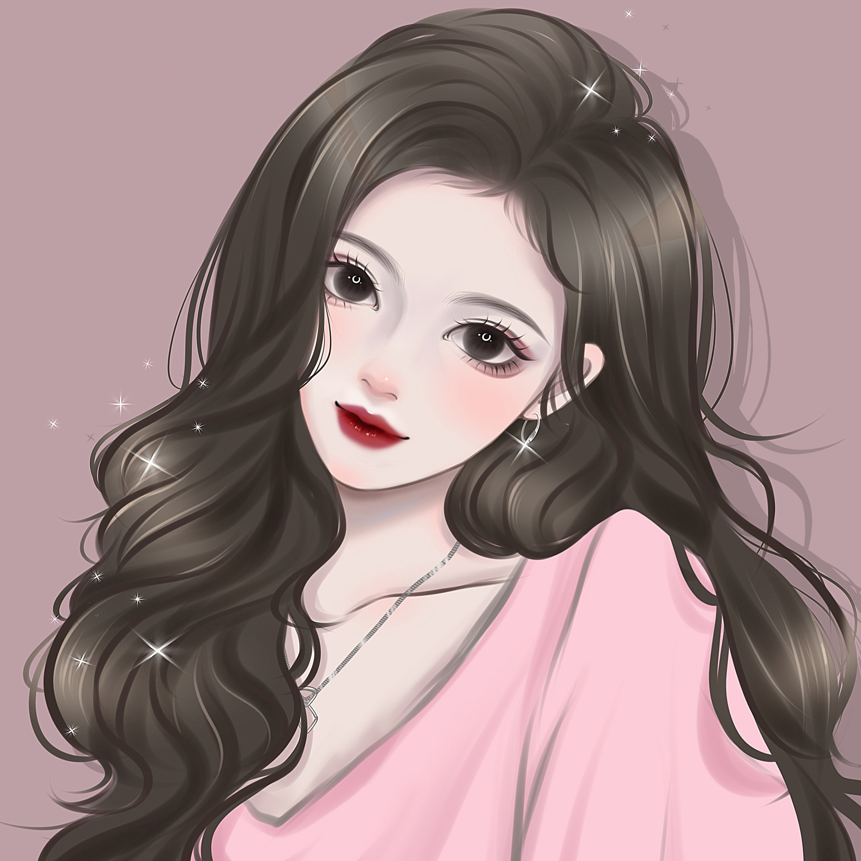 头像手绘定制原创画师约稿微信像画情侣真人手绘真人漫画