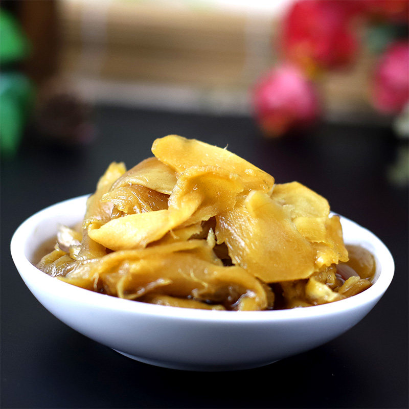 生姜三和四美酱菜扬州特产姜片开胃下饭375克腌制