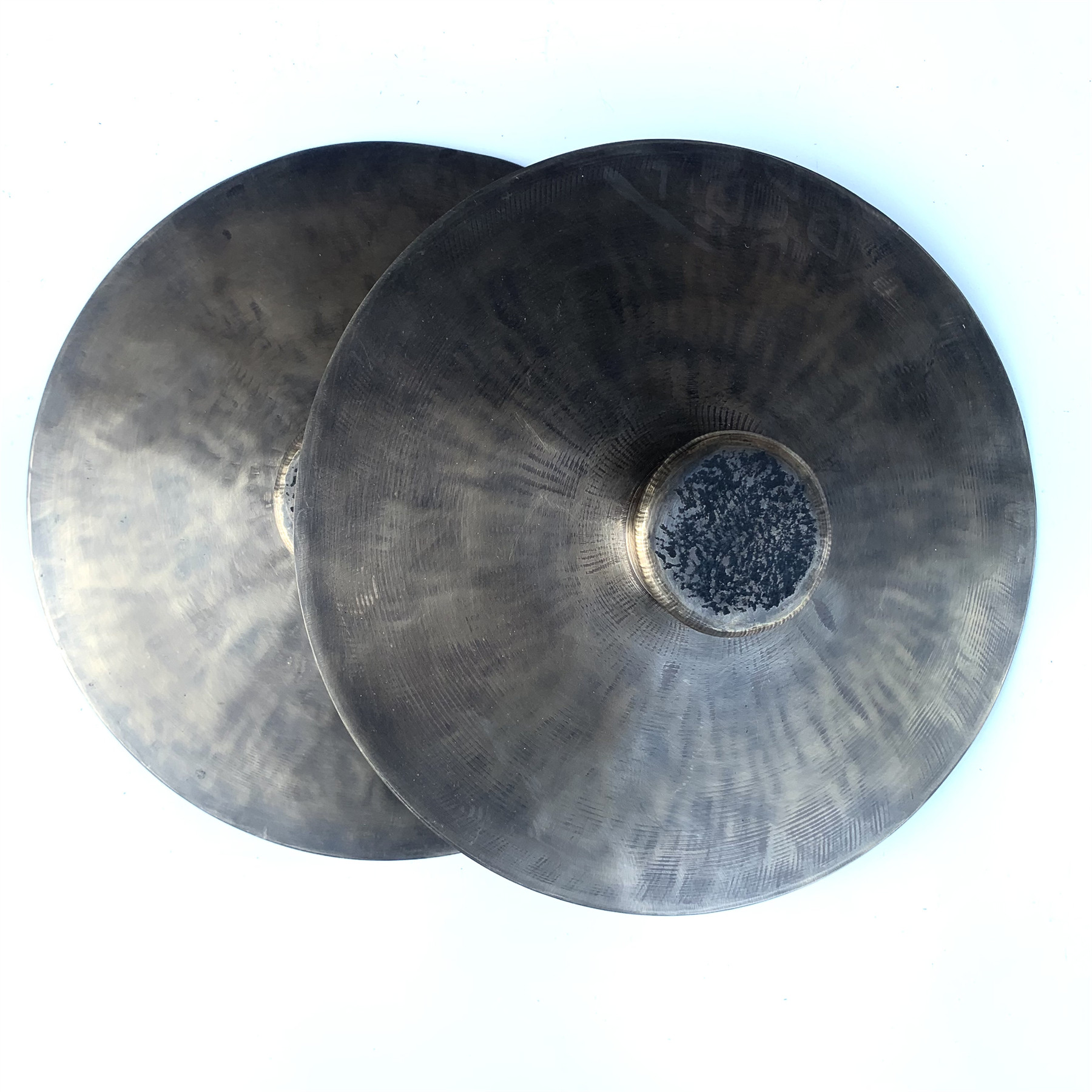 25公分青铜手工小铙小顶道教法器道士专用民族大铙