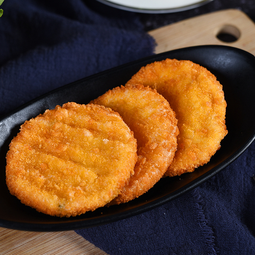 奶茶汉堡原料蔬菜鸡肉饼鸡肉汉堡鸡排汉堡包鸡肉饼50片