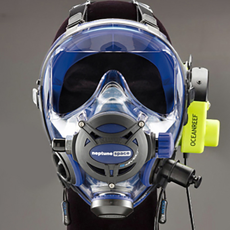 意大利Ocean Reef潜水全面罩全面镜呼吸调节器无线水下通讯通话器