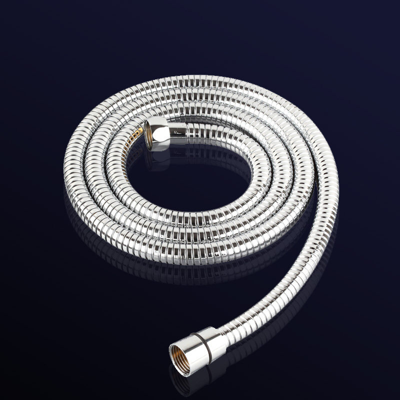 不锈钢热水器喷头淋浴花洒软管152米淋浴器配件水管花洒软管