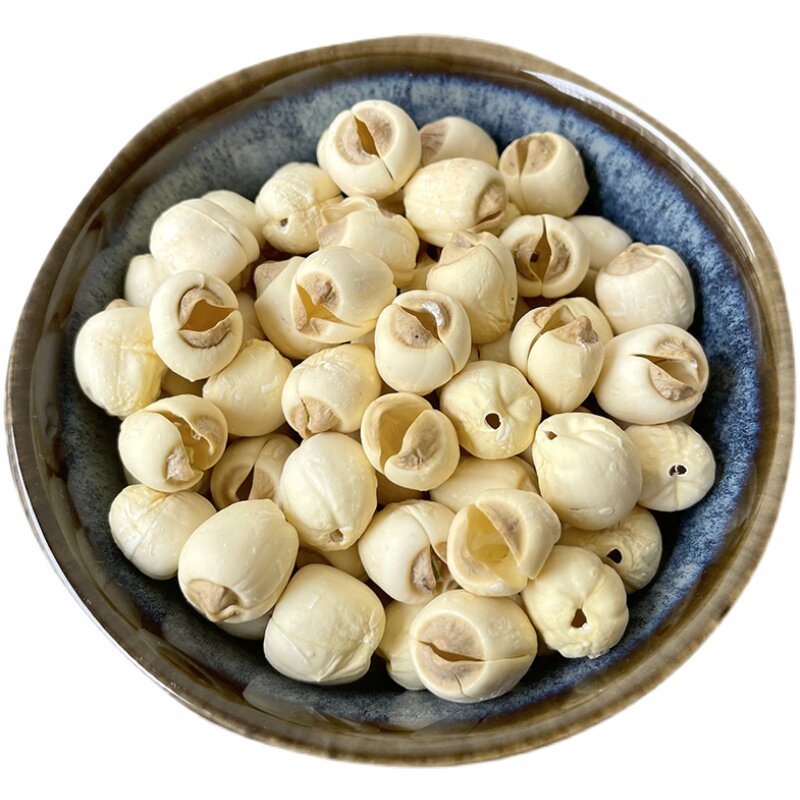 莲子去芯手工干货百合白莲子500g石城新鲜2021莲子