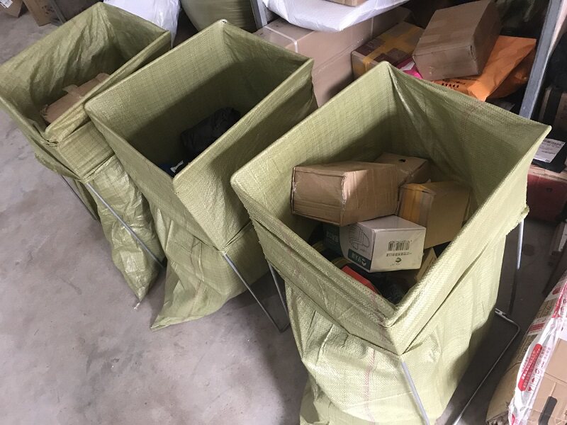 快递集包架袋子神器建包撑袋架撑袋编织袋支撑撑架仓储货架